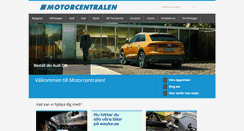 Desktop Screenshot of motorcentralenumea.se